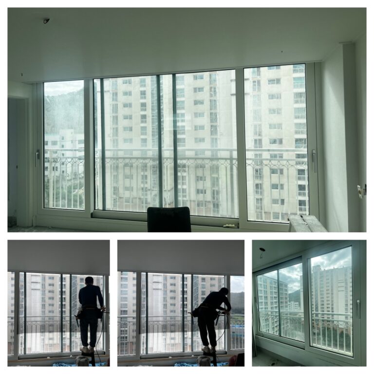 Read more about the article 푸른마을 아파트 단열필름