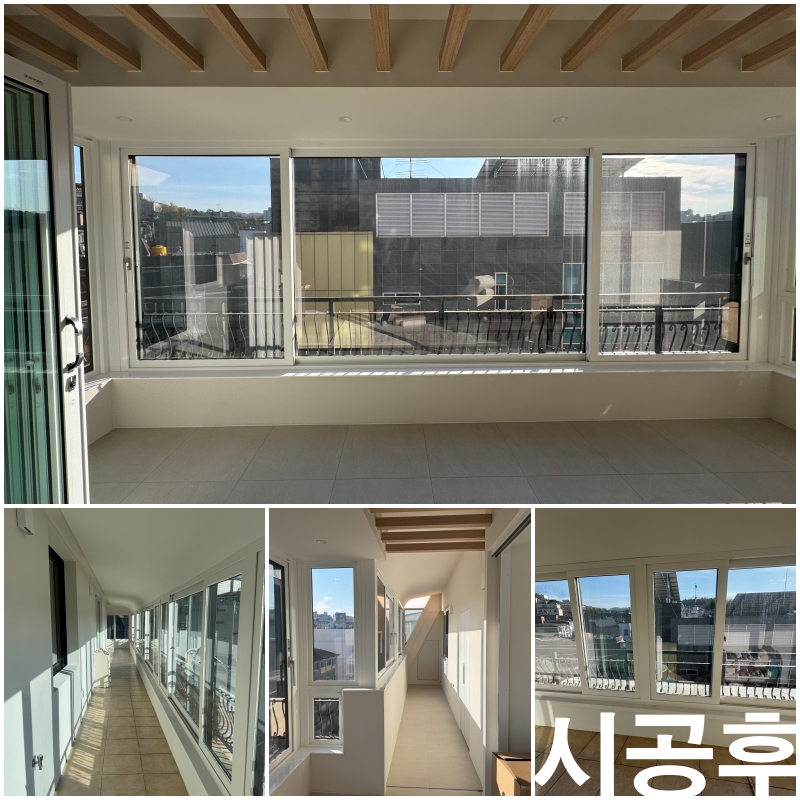 서래마을 리모델링 주택, 레이노 플래티넘 N40 72인치 장폭 필름 시공으로 완성하는 완벽한 집! (이음선 없는 깔끔함)